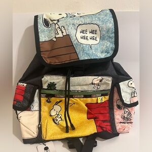 LeSportSac-PEANUTS/Snoopy Voyager Backpack
